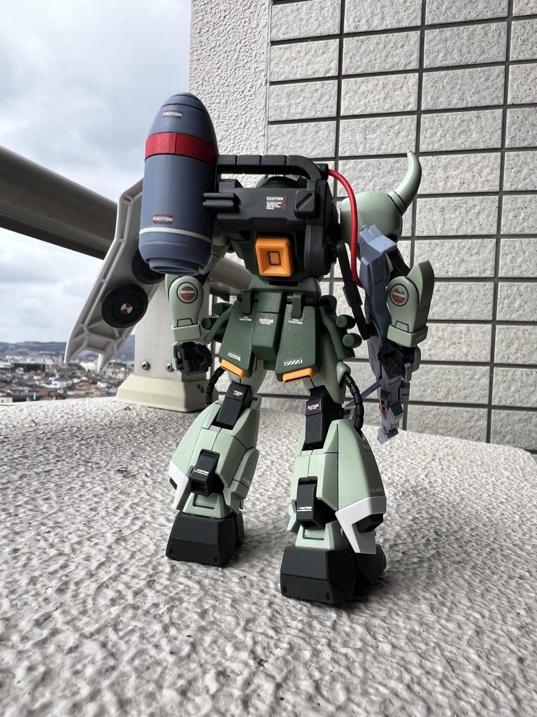 ガナーパックは兵器感が強くなるので好みです。