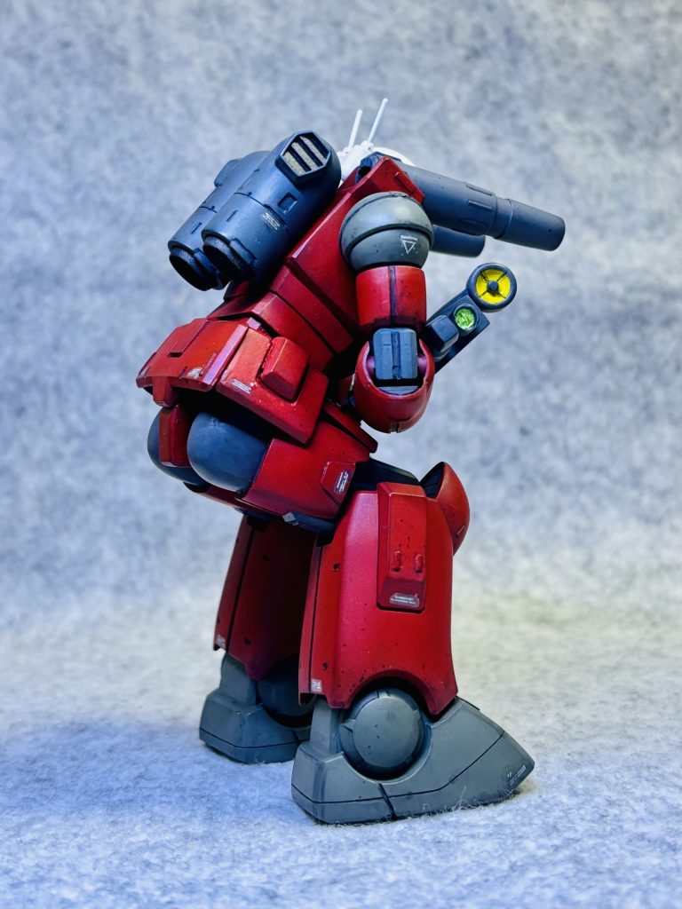 あの発進ポーズに少しでも近づくように、股関節を引き出せるようにしました。