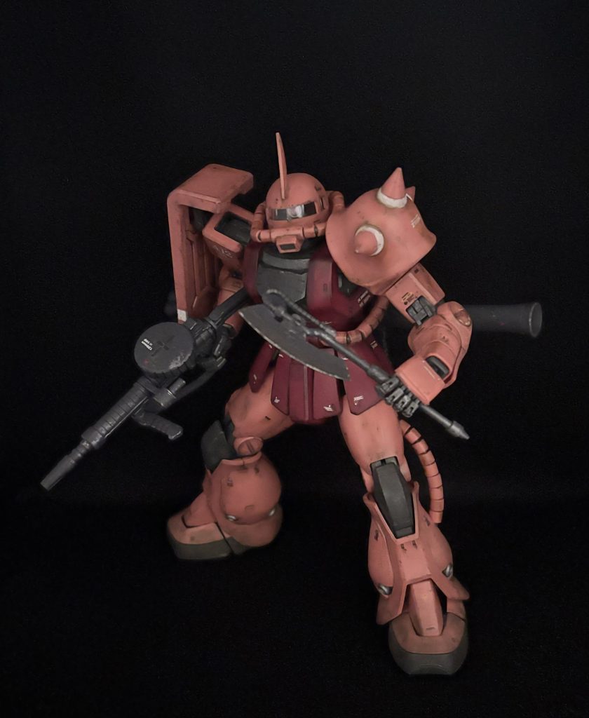 MGシャア専用ザク–4枚目/制作者：マサキ軍曹