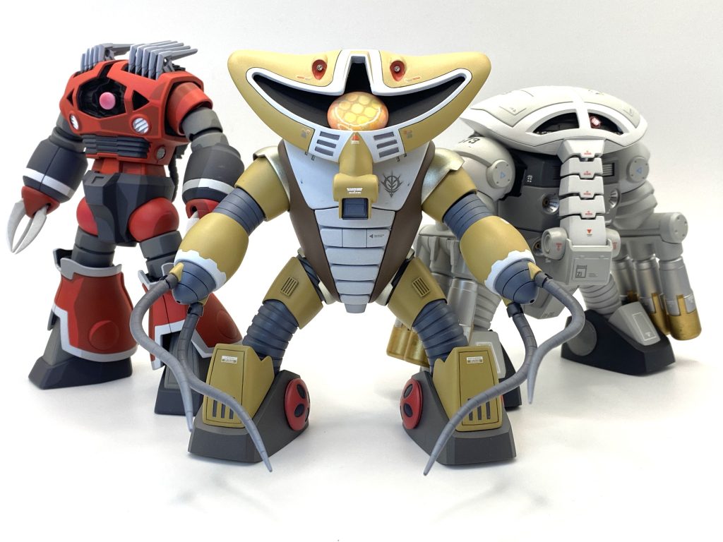 あとはアッグが揃えばMSV四天王が完成します。