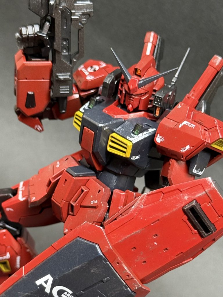 赤いガンダム マークⅡ (クワトロ機)–7枚目/制作者:シブ