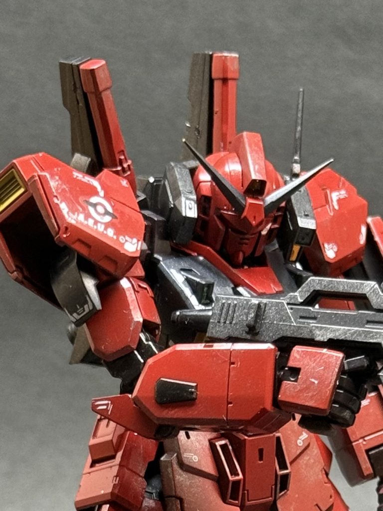 赤いガンダム マークⅡ (クワトロ機)–8枚目/制作者:シブ