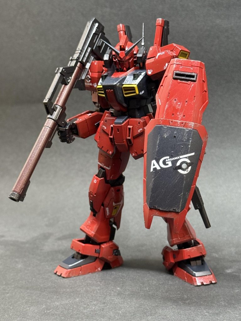 赤いガンダム マークⅡ (クワトロ機)–6枚目/制作者:シブ