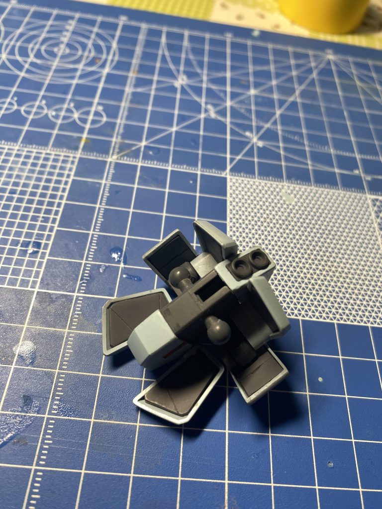 作ったけど全く見えないアーマーの裏