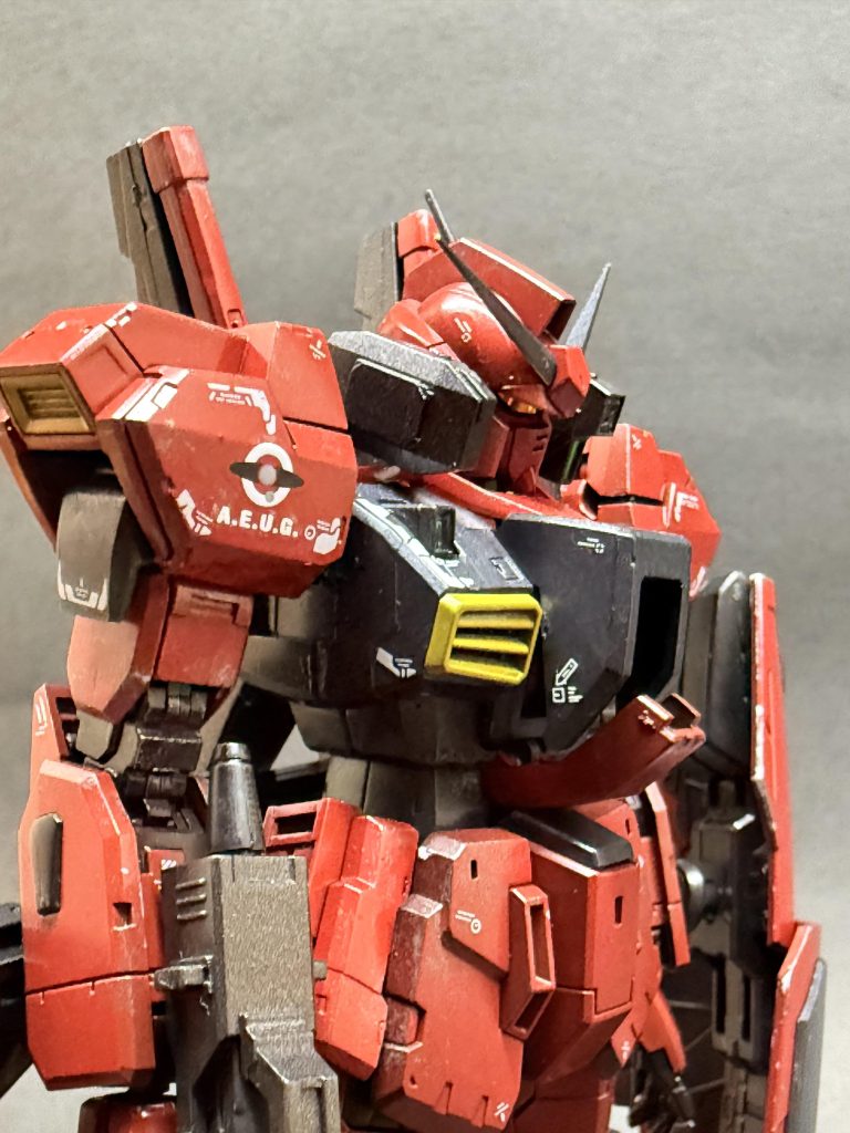 赤いガンダム マークⅡ (クワトロ機)–5枚目/制作者:シブ