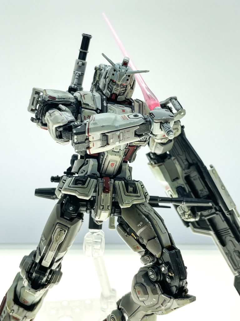 HG 1/144 ガンダムEX 復讐のレクイエム スプレー塗装・ウェザリング