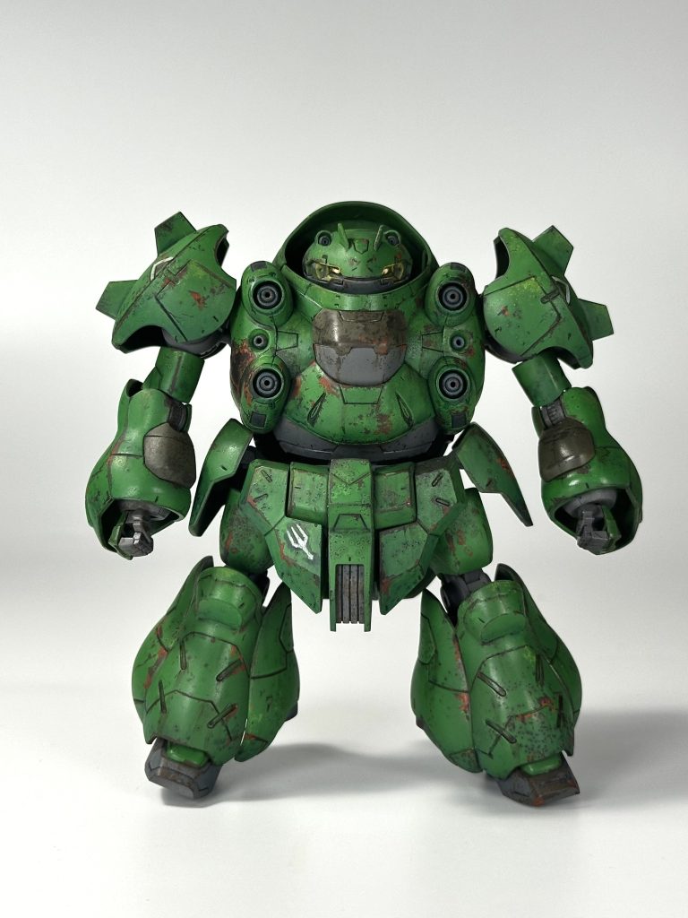 ウェザリングは塩ケープ剥がしに、ウェザリングカラーやリアルタッチマーカー、エナメル塗料等色々塗ってます