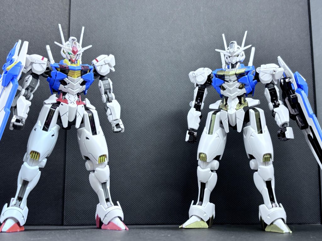 息子のエアリアルとツーショット 