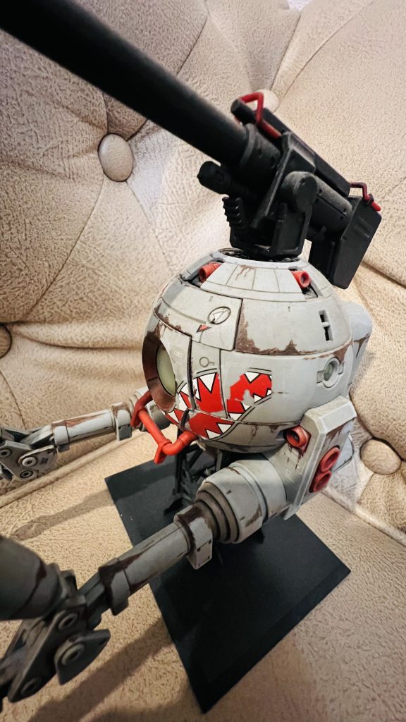 デカールを削るのはうまくいったと思うんですけど鯖の表現がイマイチです