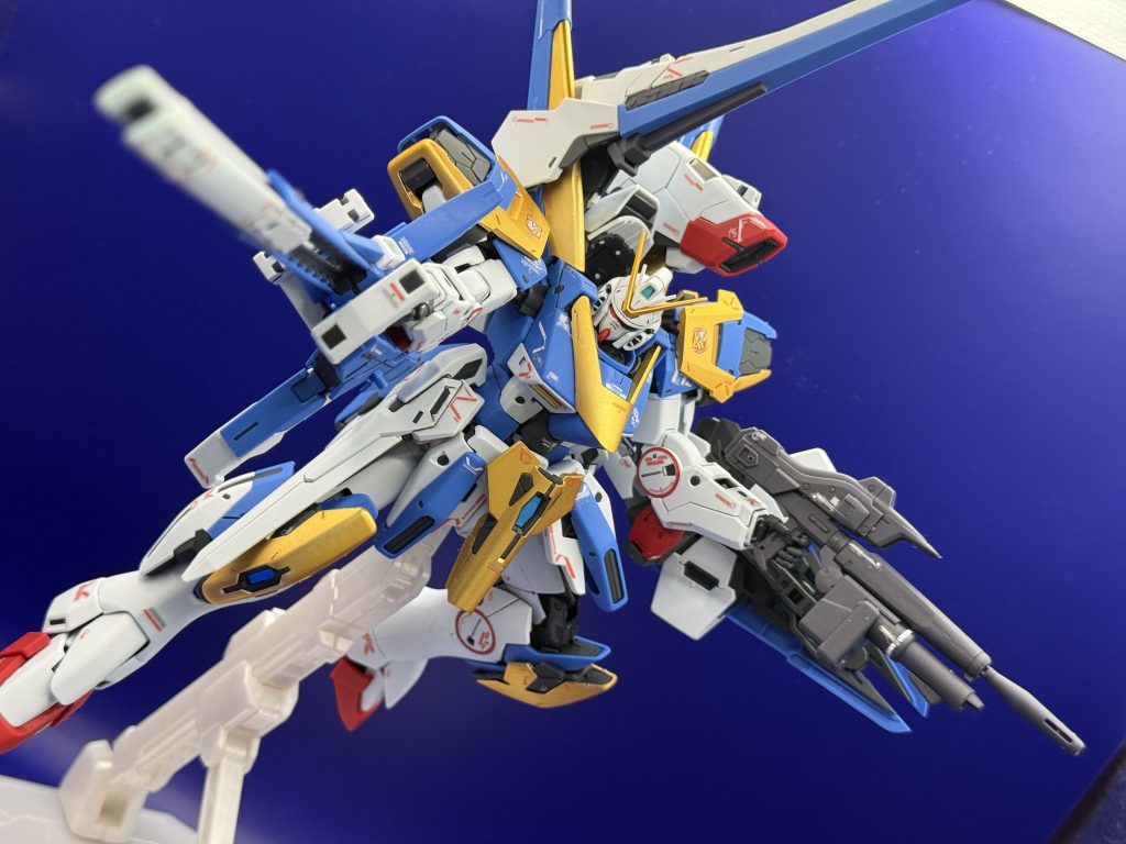 そういう時は物干し竿で！ウッソ君から物干し竿呼ばわりされるメガビームライフルですがこの展開ギミックも併せてとてもかっこいい！