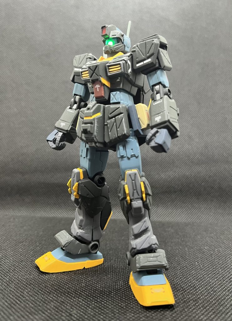 最後は素立ち姿で。ちょっと昔のキットでしたが、やっぱりカッコいいですね!最後までご覧いただきありがとうございました!