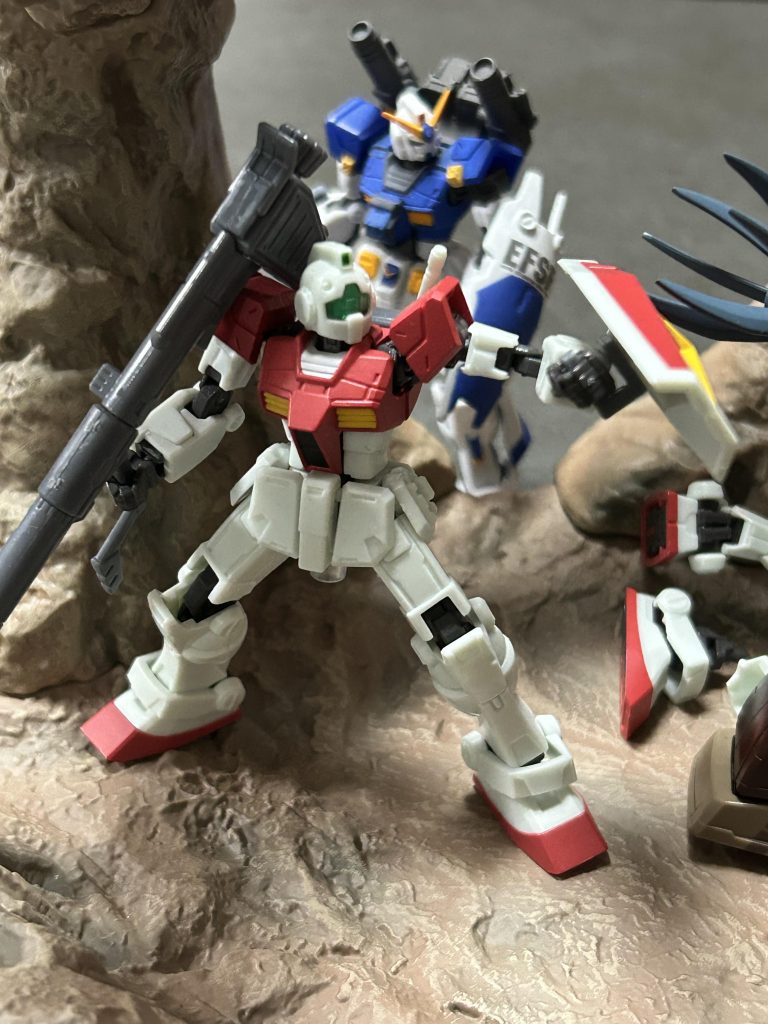 ジャブロー戦–2枚目/制作者：ペケペケ