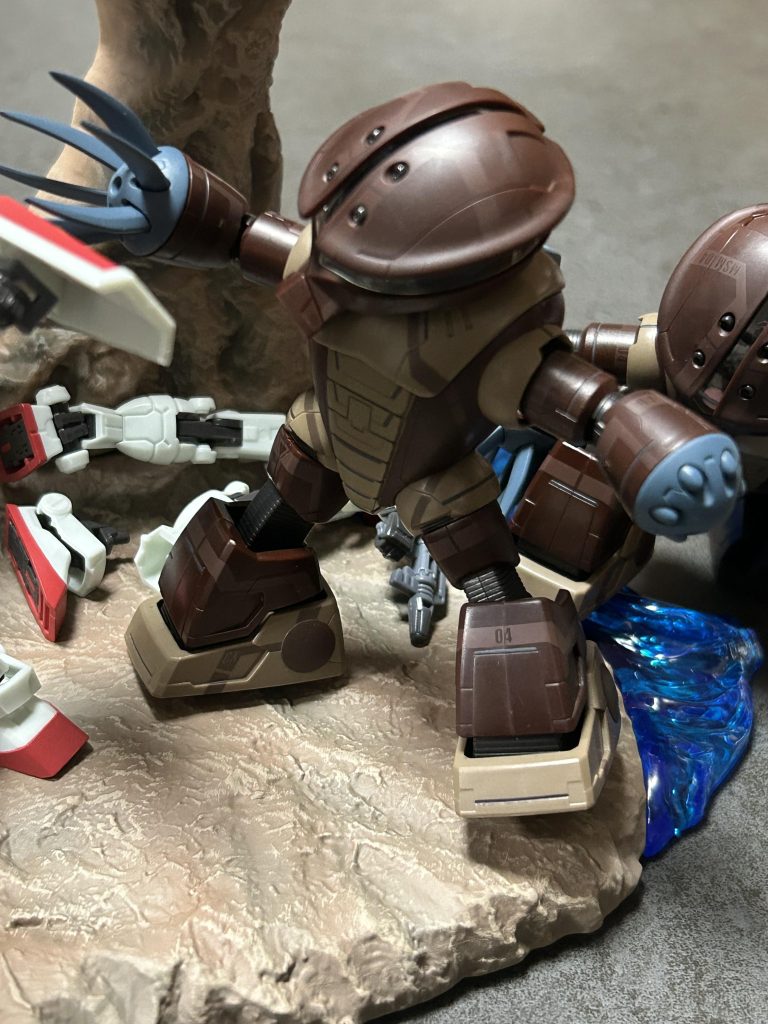 ジャブロー戦–3枚目/制作者：ペケペケ