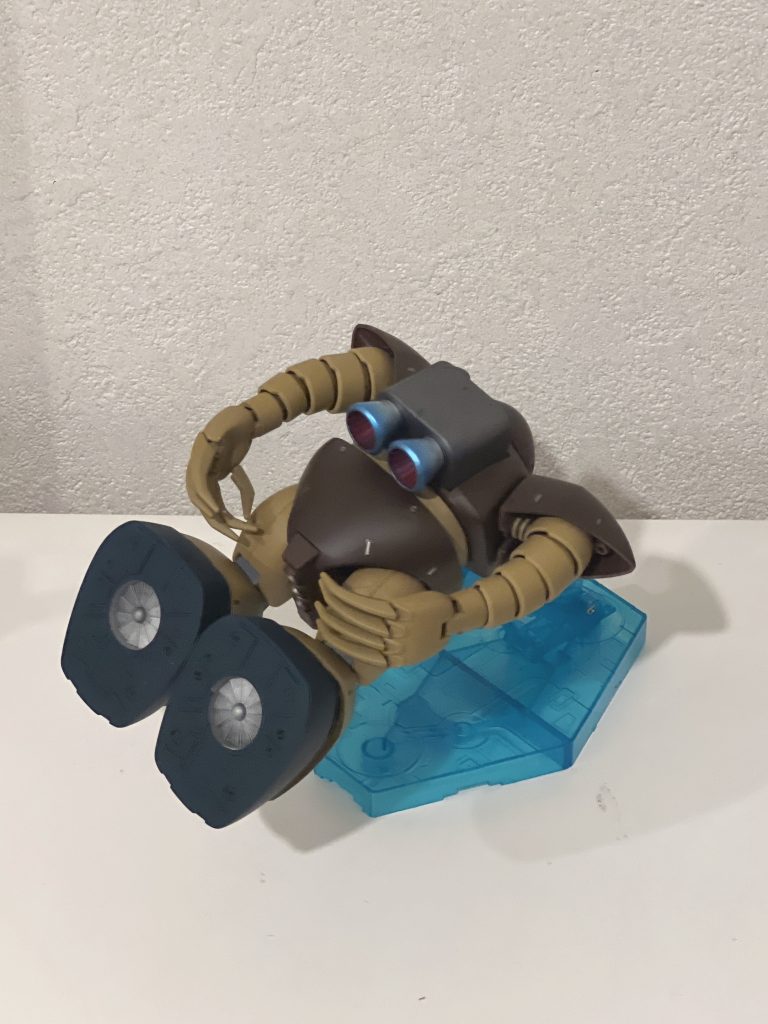 バーニアはチタン風にしてみました。