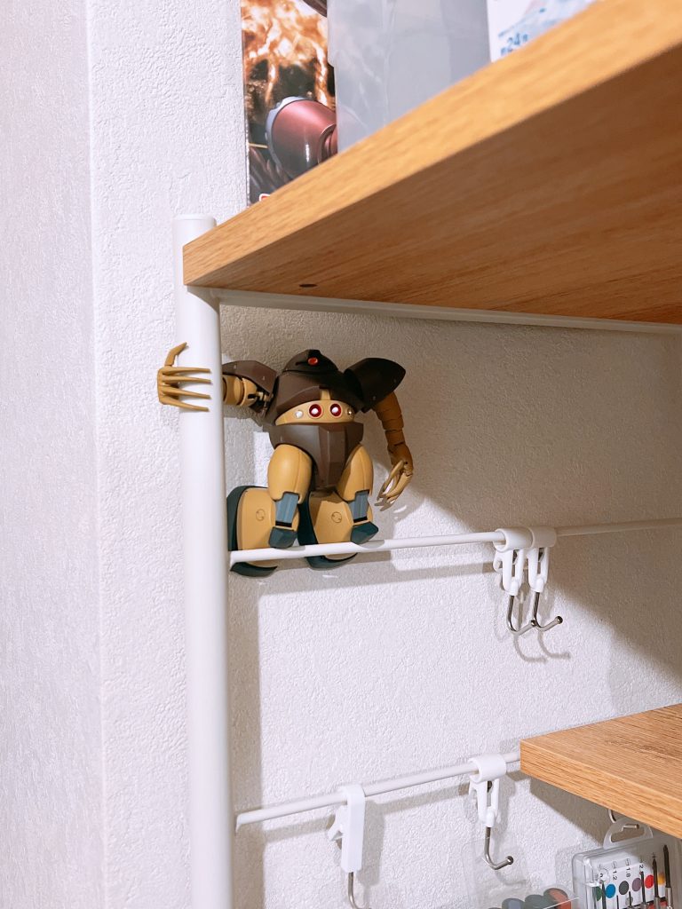 ゴッグくんのポジションが決まりました。