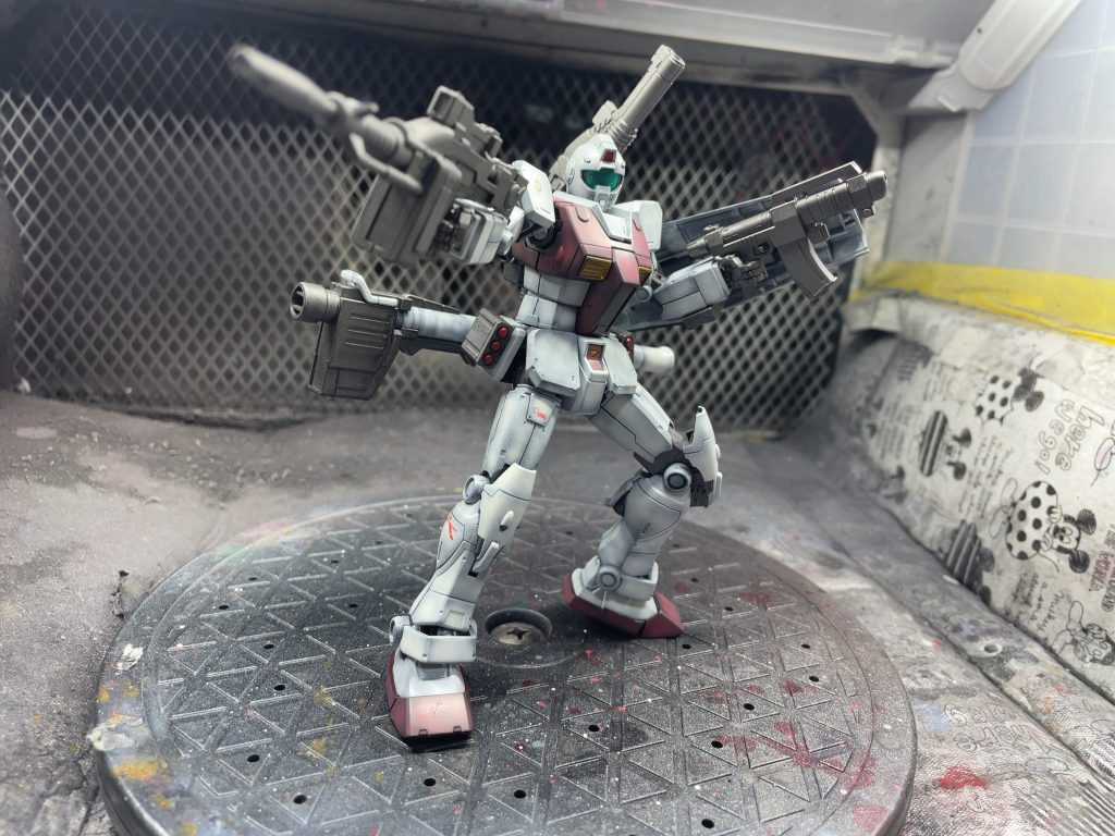 RGM-79–2枚目/制作者：薩摩模型塗装工務店