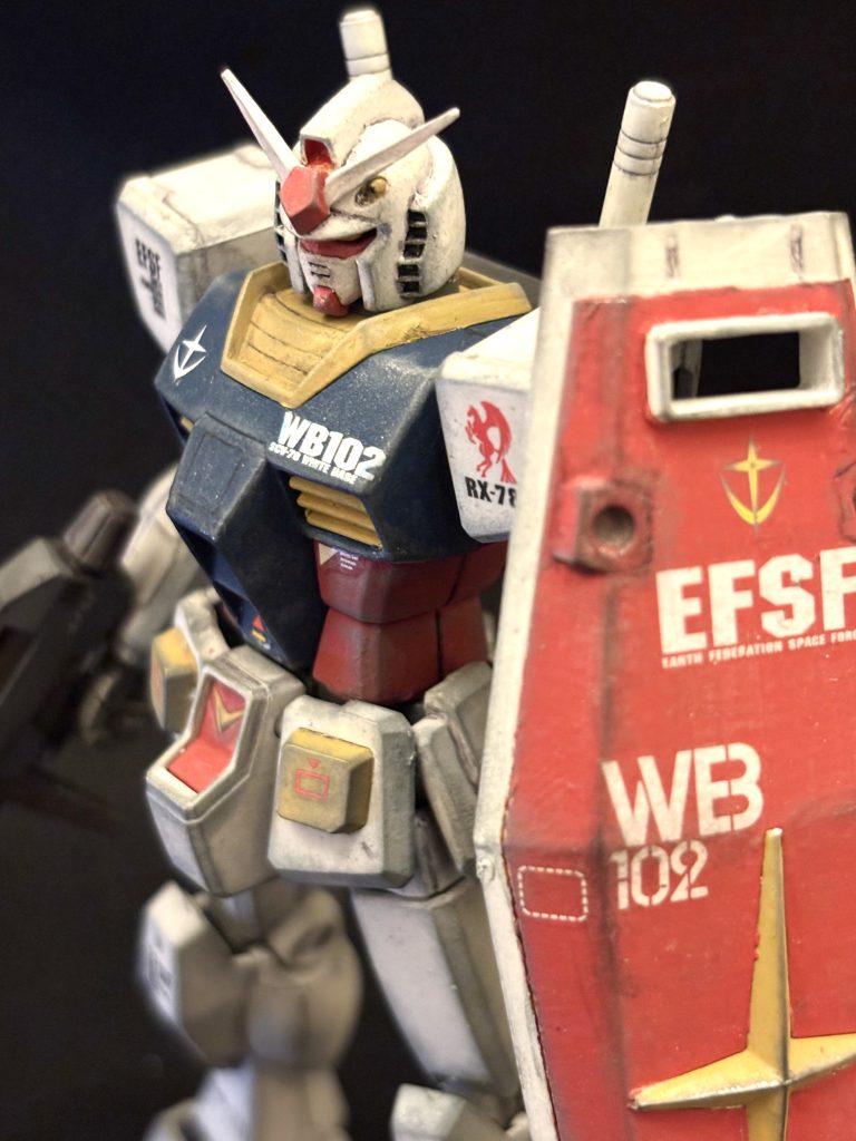 HGUC ガンダム（リバイブ）–8枚目/制作者：押忍やすじろう