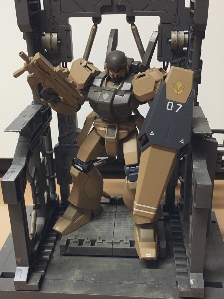 HGUCジェガンD型（特務部隊カラー）–4枚目/制作者：マサキ軍曹