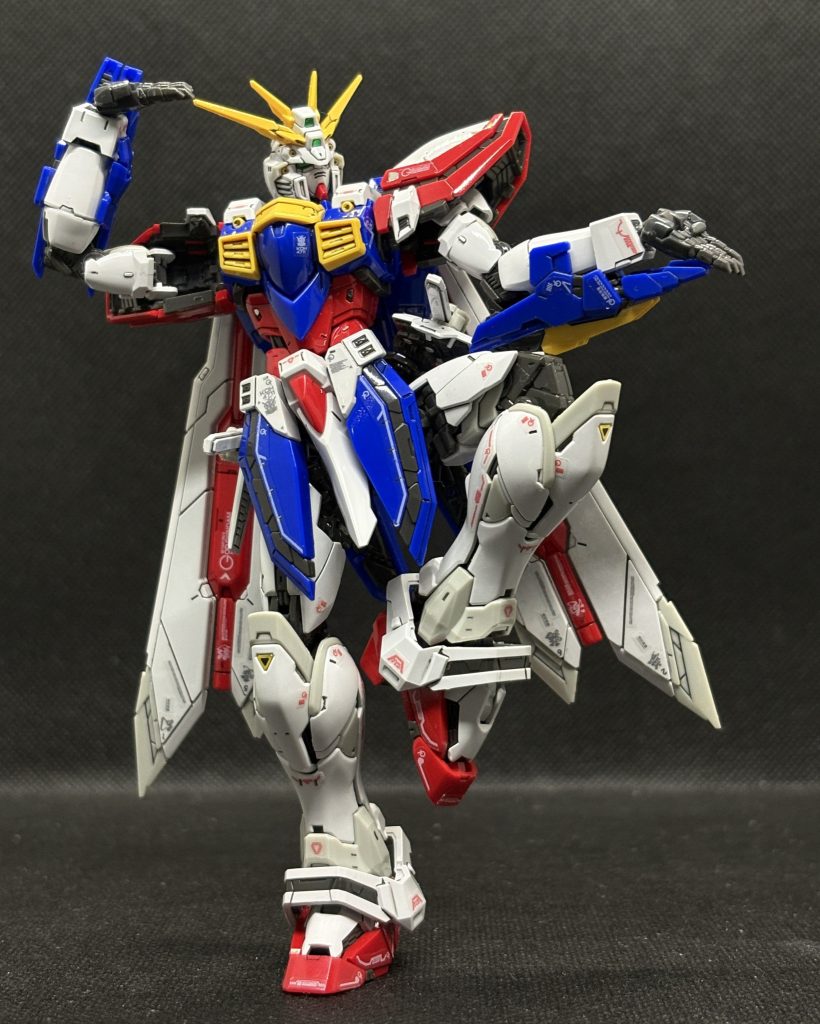 バランスも良く片足立ちもなんのその。