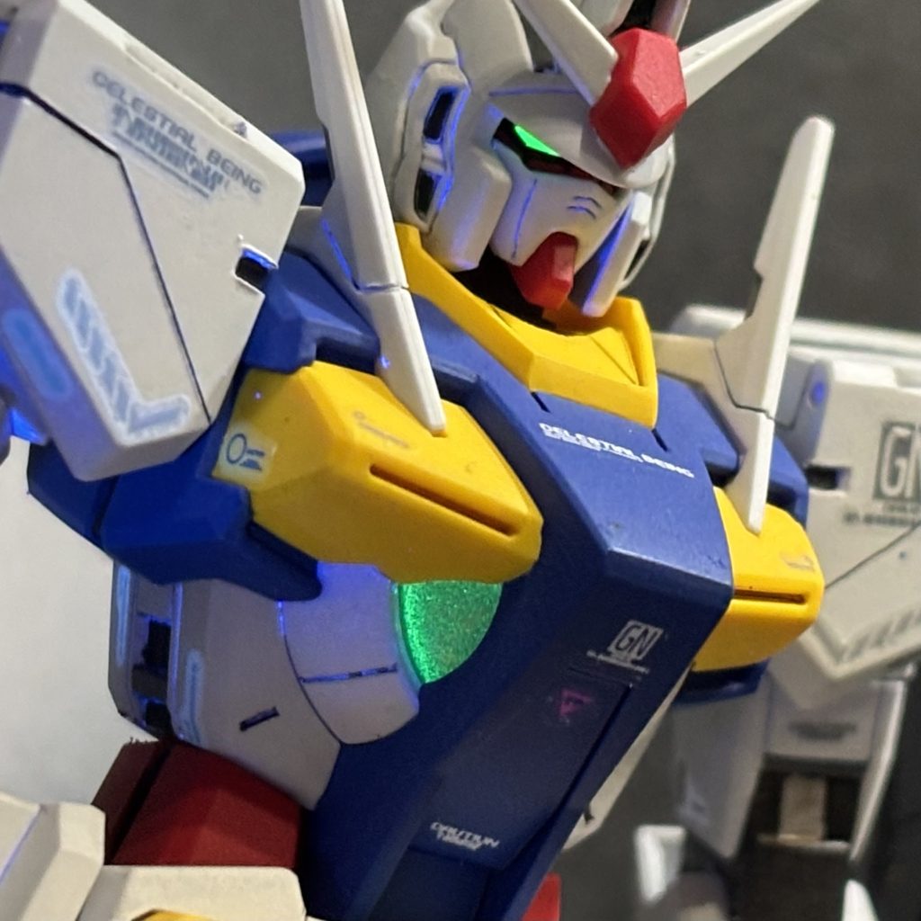 0ガンダム 実戦配備型 【オーガンダム 全塗装】–6枚目/制作者：ひじりネットとスカイちゃん