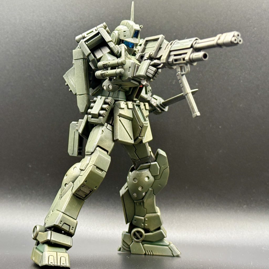 ジムスパルタン、めちゃくちゃかっこいいのでもう一個欲しいんですよね。もう一個あれば、もっと自由に色々できるのに。バンダイさん再販お願いします!!