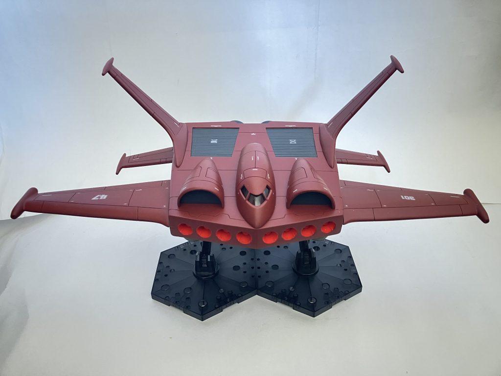 アクションベース3枚使用してガッチリ固定ベースの大きさで分かるように、ものすごくデカイですね(//∇//)