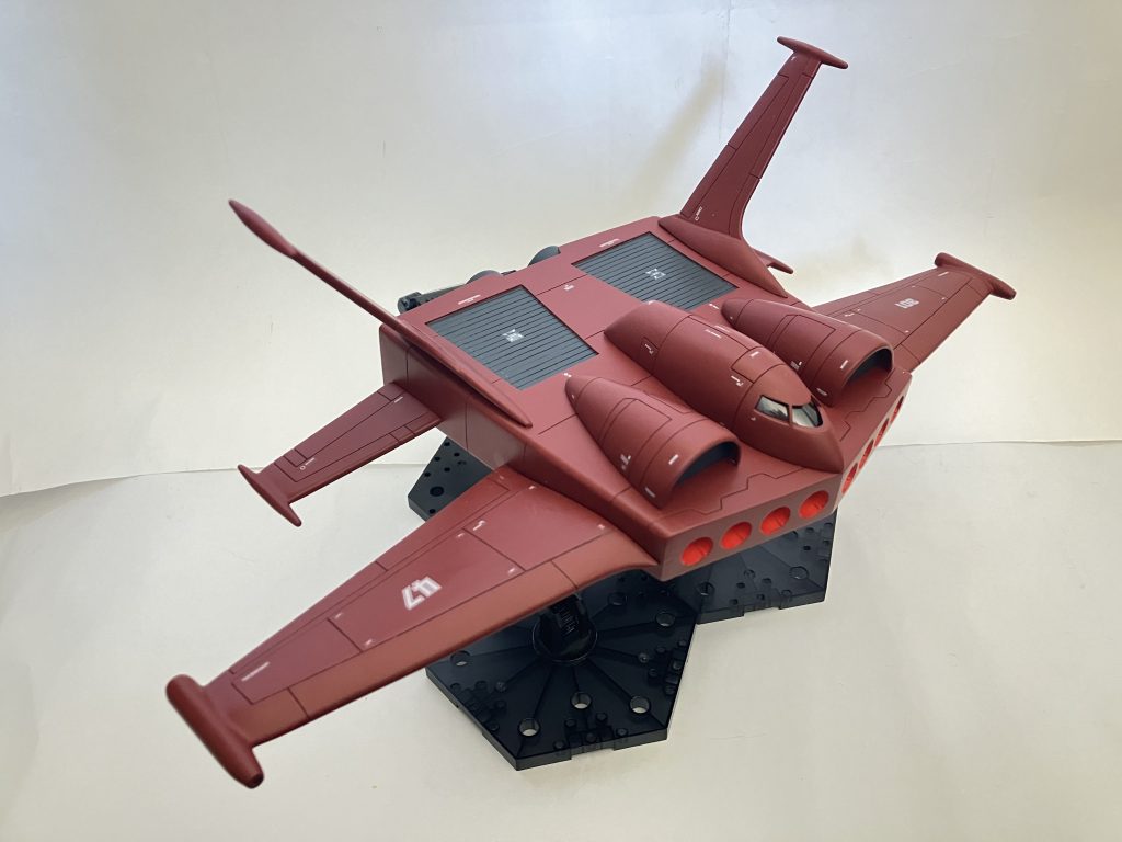 コクピットの窓はクリアのプラ板をバキュームフォームで整形やはり斜め前上がいいアングル❤️٩(๑❛ᴗ❛๑)۶