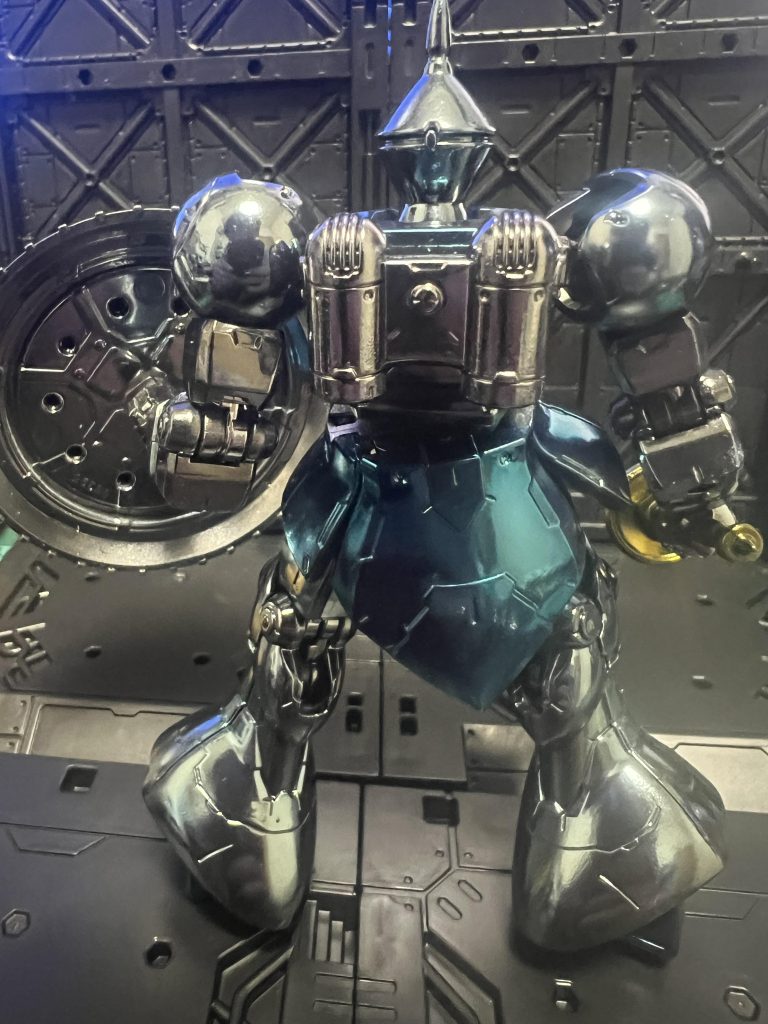 GフレームFAギャン(メッキ塗装)–4枚目/制作者：ガシャポン魂