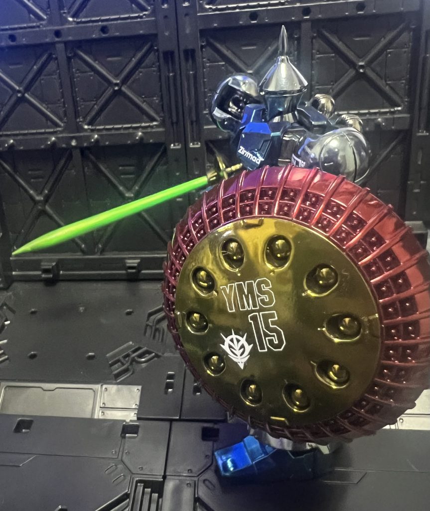 GフレームFAギャン(メッキ塗装)–5枚目/制作者：ガシャポン魂