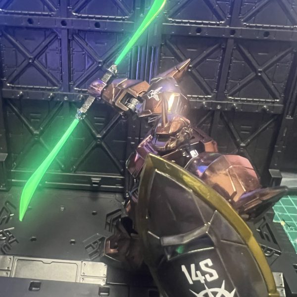 GフレームFA シャア専用ゲルググ(メッキグラデーション仕様)