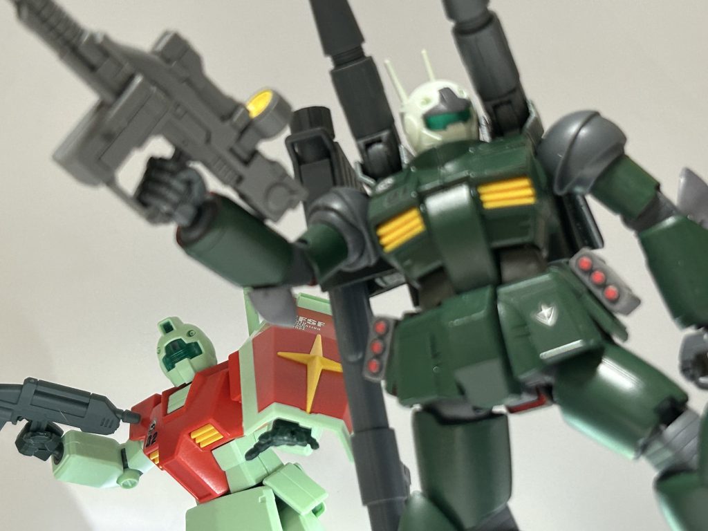 残りのジム3はユニコーンに出てきたジャベリン持った機体にしたいです。だれかhgでジャベリンが付いてるキット知りませんか？