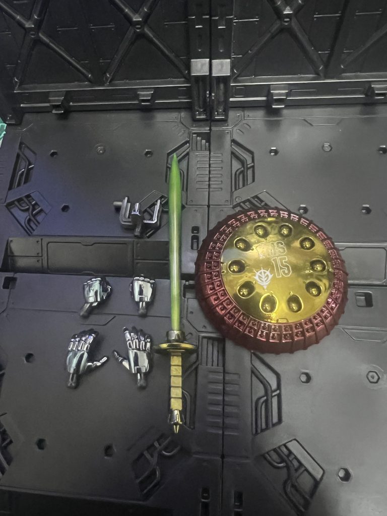 GフレームFAギャン(メッキ塗装)–7枚目/制作者：ガシャポン魂