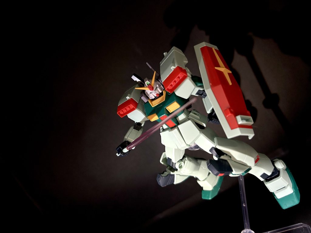 最近シールドを逆に持つのにハマっているんですよね