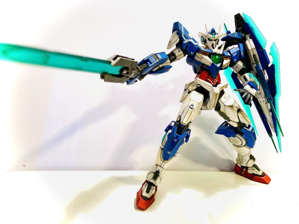 GNソード。長いので構図決まらず写真内に入らない😭