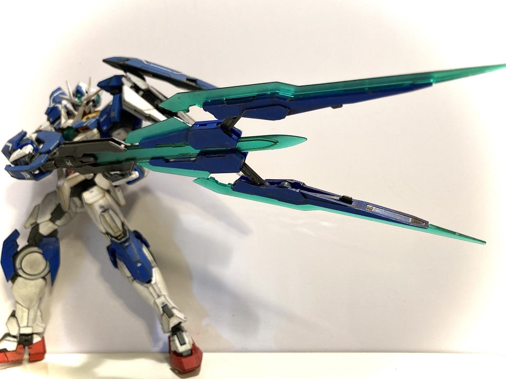 バスターライフル!撮影途中、パーツが何度も外れなかなか撮影出来ず😭