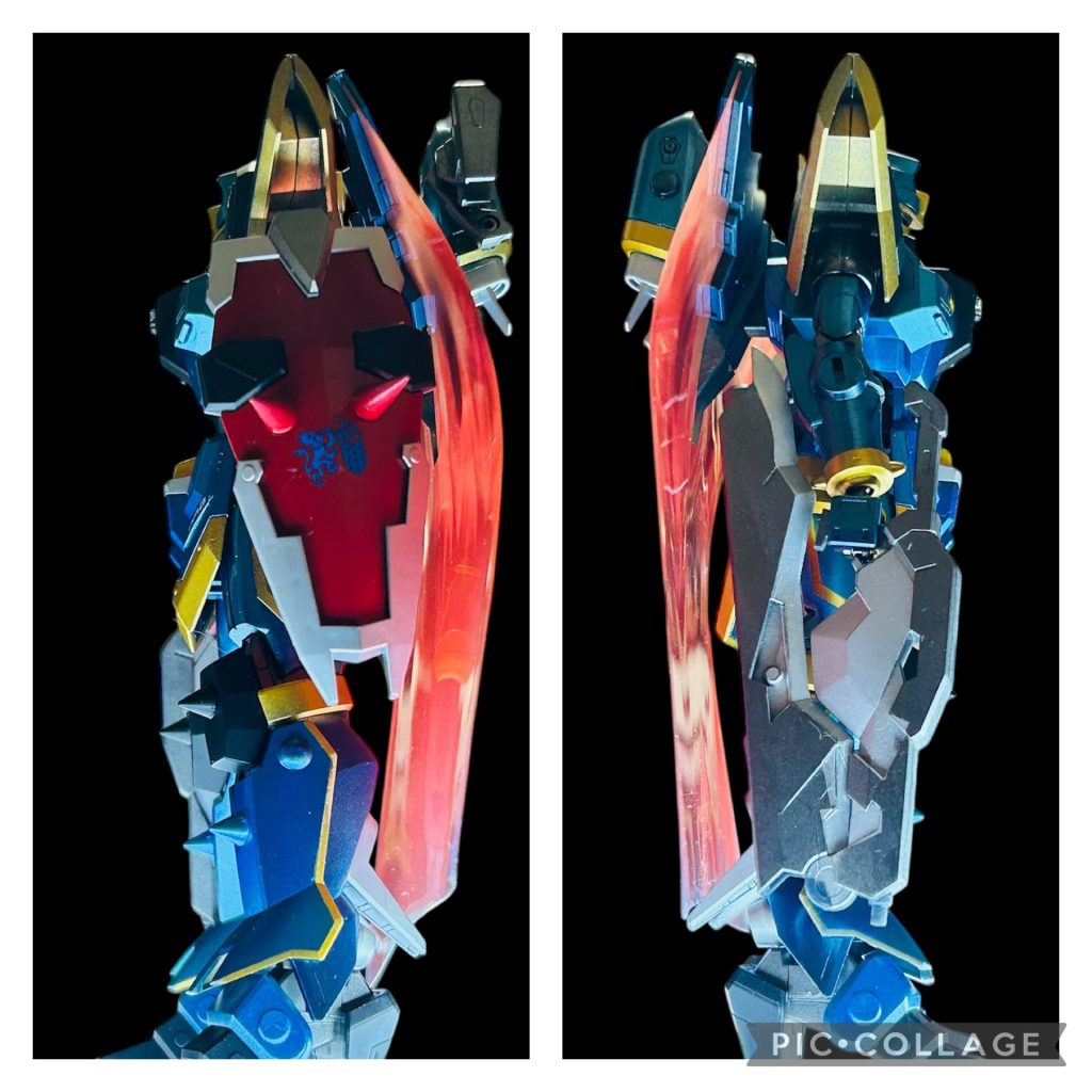 盾、膝と脛アーマーにトゲをつけました。何もしないと、シヴァと比べて地味になる気がします。それはそれで良さとも思うのですが、妄想仕様なので微派手に笑