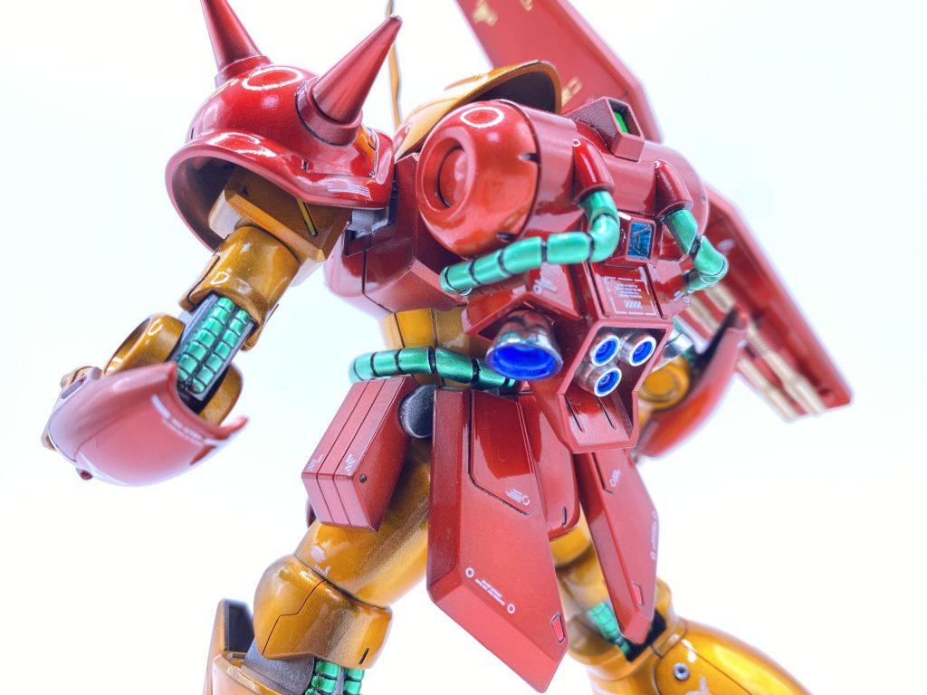 バーニアはミラークロームを初めて使ったのですがメッキみたいです✨