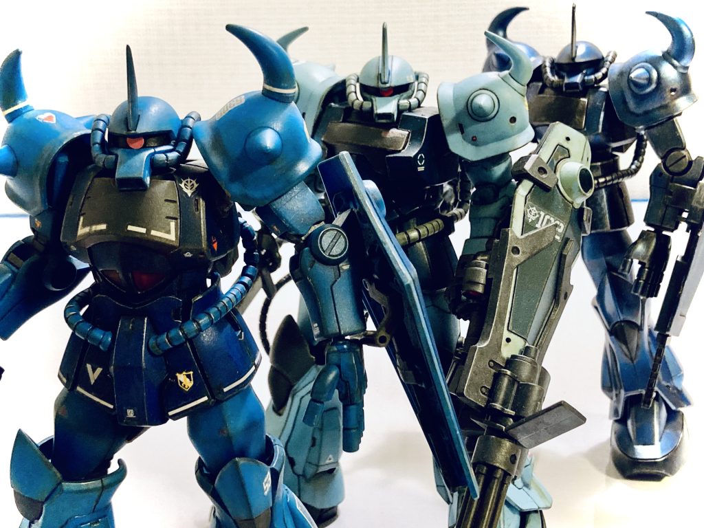 (おまけ1)青い三連星🤭