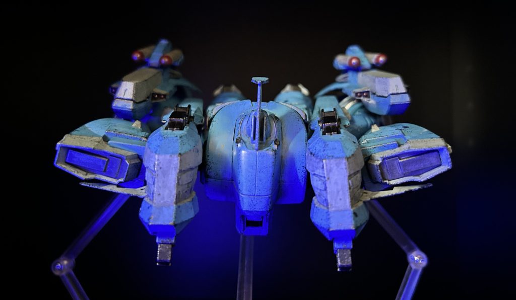 フル装備で巡航中