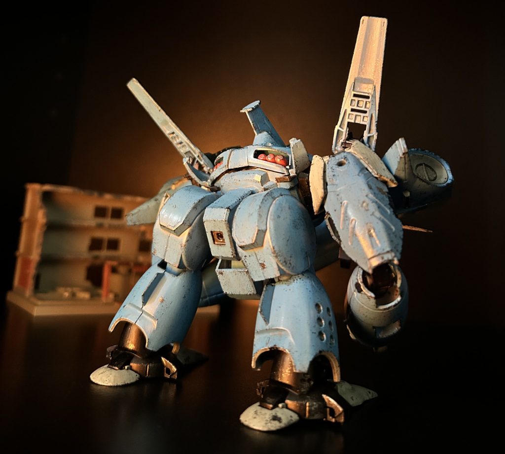 背部ミサイルランチャー