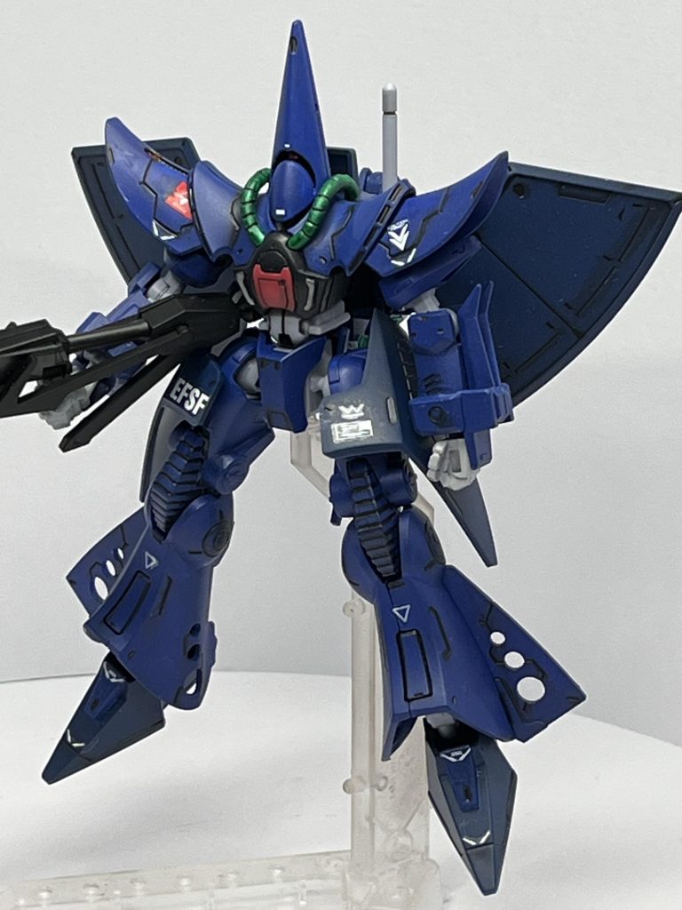 変形可能な立体物ハンブラビということで早速買ってきました(//∇//)武装が豊富なゲルググも買ったよ♪( ´▽｀)マイフリ『ねぇ俺は…(´・ω・｀)？スルーしました🥺おまい箱3つ分2000円超えなんやもんw