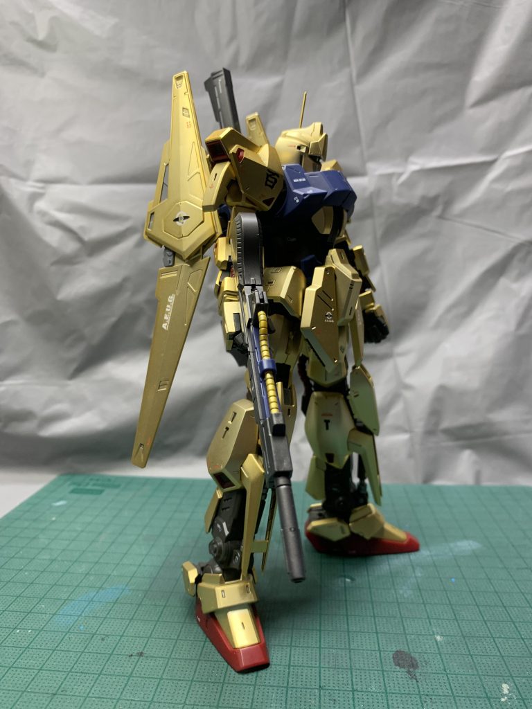 バズーカの弾倉の合わせ目処理したくらい