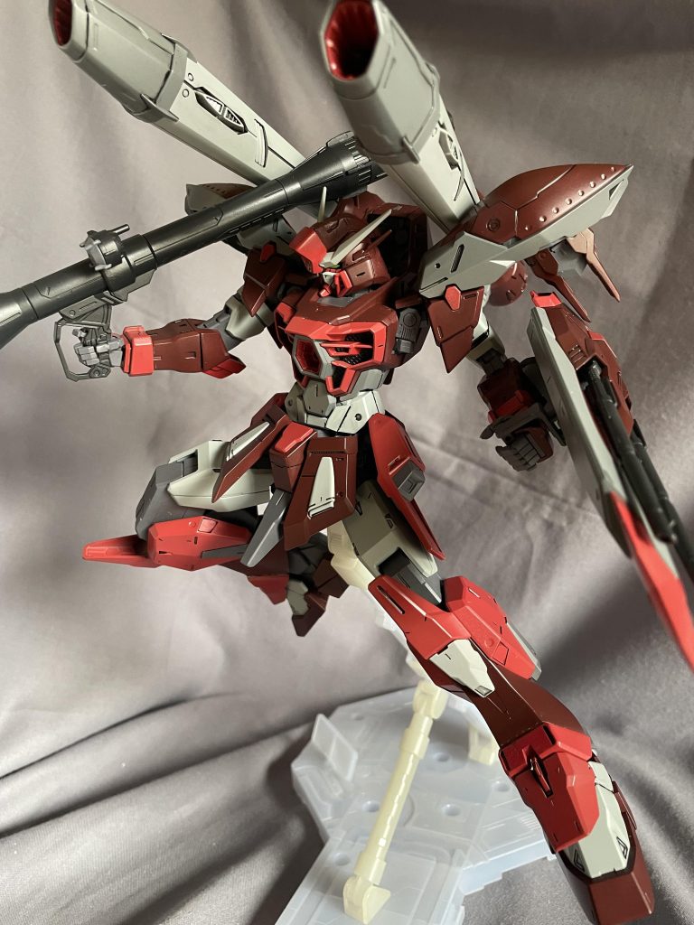 同じフルメカニクスでも、こないだ作ったフリーダムとは全然違って、とてもよく動きます!本来のフルメカニクスの企画はこっちなんでしょうね🎵フリーダムはやっつけだったのかな?(笑)