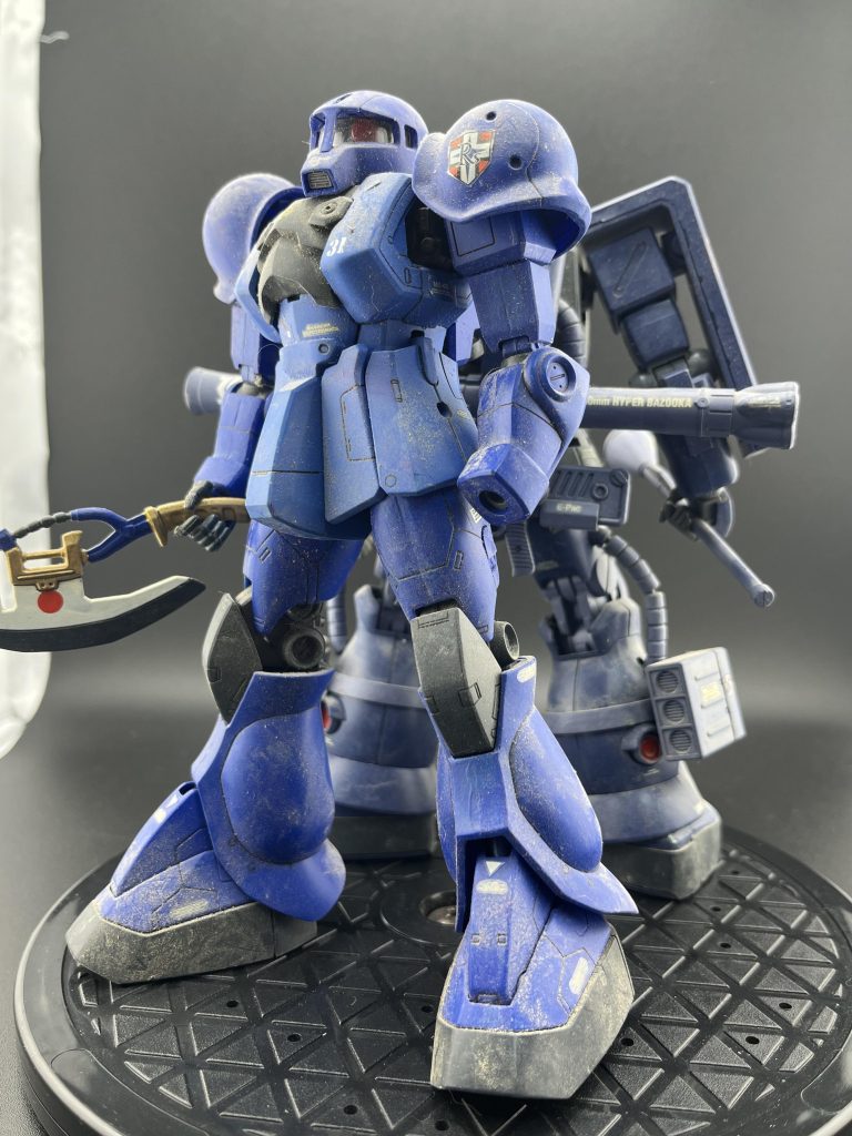 熾烈な戦線を潜り抜けたであろうホコリ・アンテナ破損・左手紛失などは全て天然物です🤨