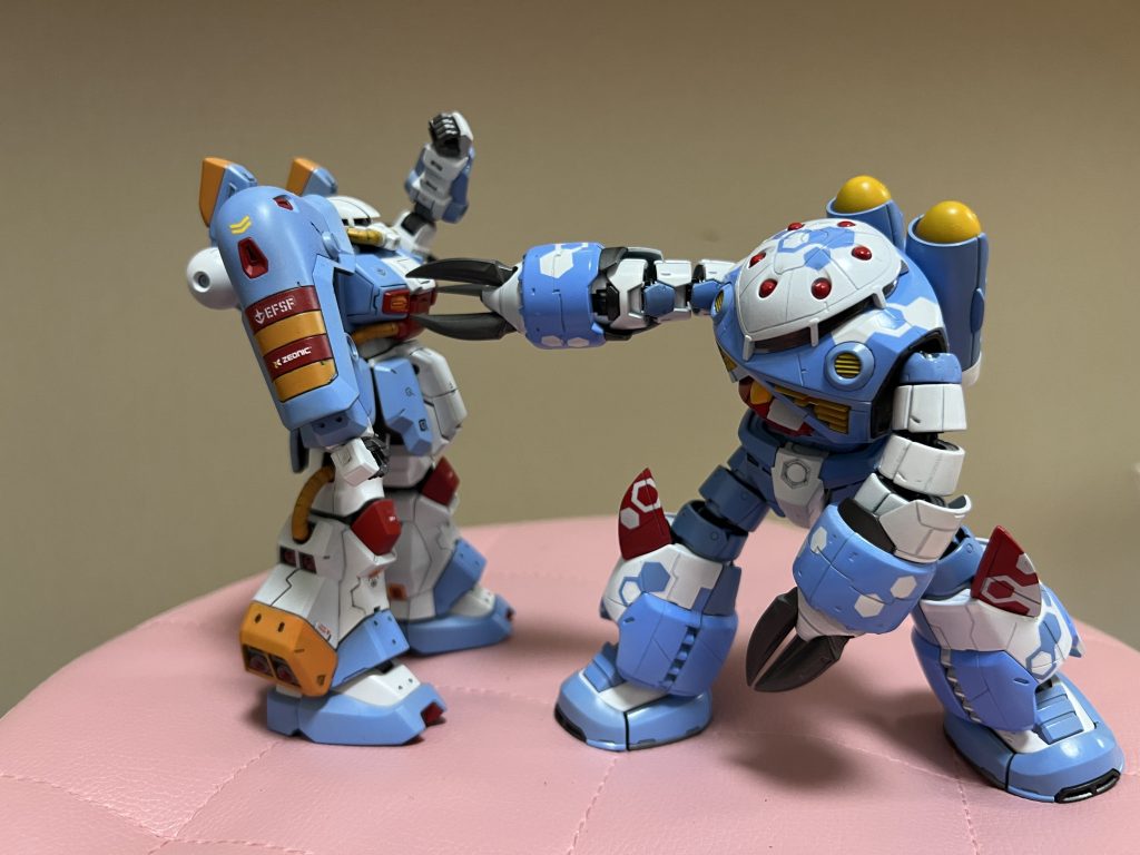 言い忘れました。ホビーハイザック風塗装です。ご覧いただきありがとうございます。