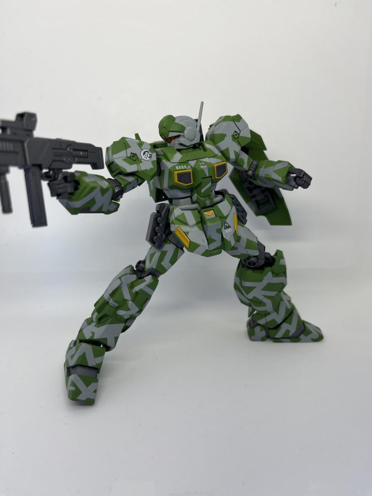 足元の塗装が派手すぎたかなぁ。でも、それなりに満足です。