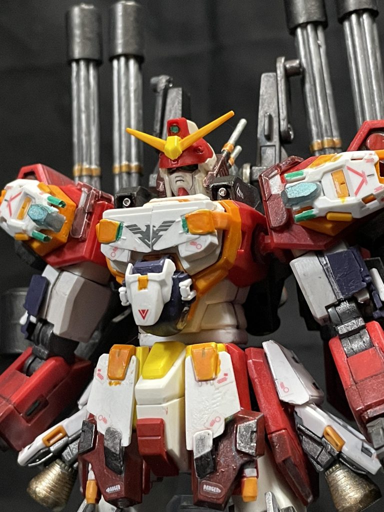 HGガンダムヘビーアームズ ウェポンユニット『ドゥルガー』装備–2枚目/制作者：@積み機クズ師