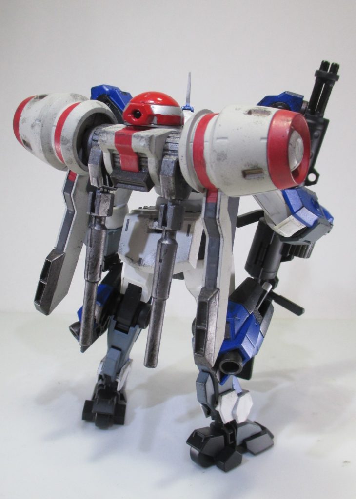 デミバーディング本体を歩兵風にバオリパックを登場メカ風に塗装しました