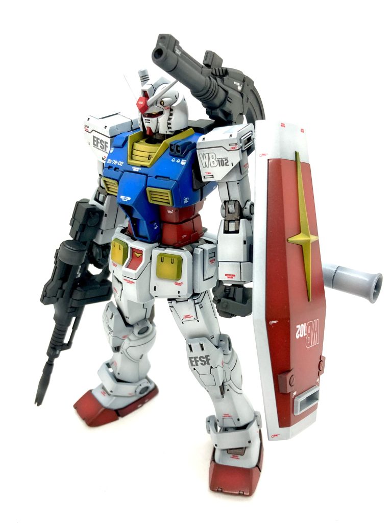 基本的に素組み(無改造・無改修)のときはいまいちテンションが上がらないのですが、今回は過去イチ丁寧に作ってみました。