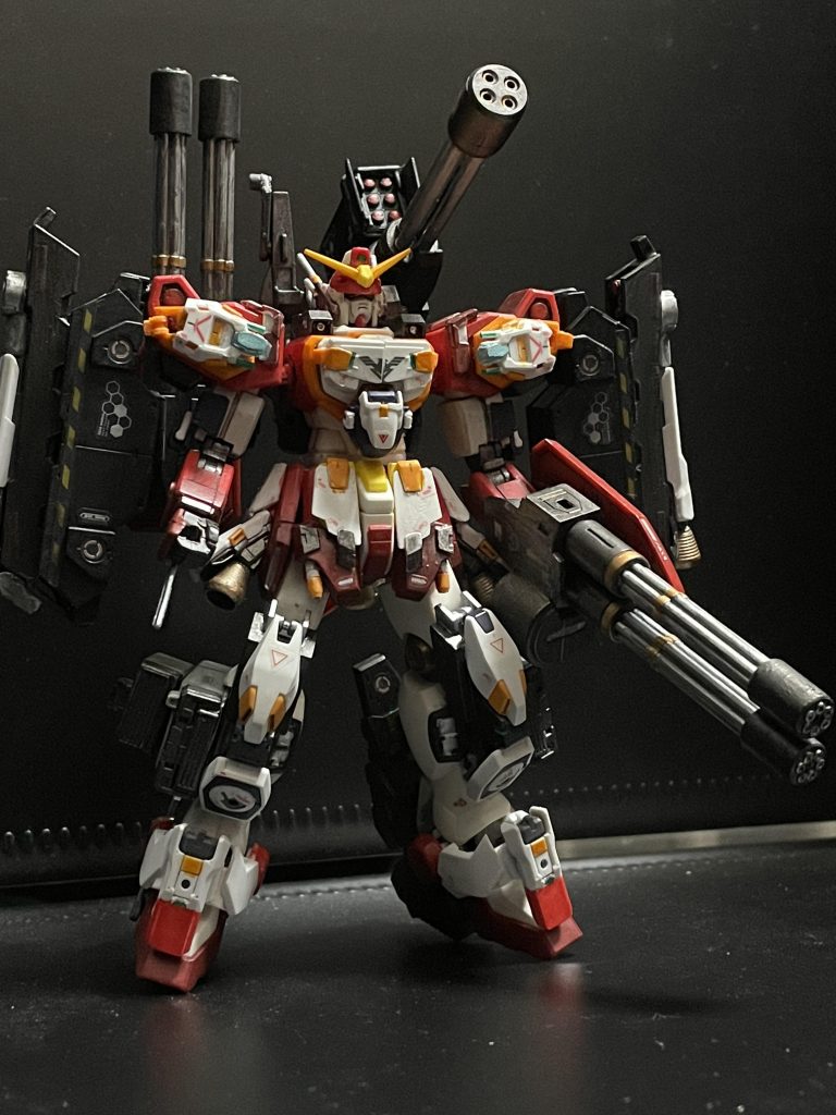 HGガンダムヘビーアームズ ウェポンユニット『ドゥルガー』装備–6枚目/制作者：@積み機クズ師